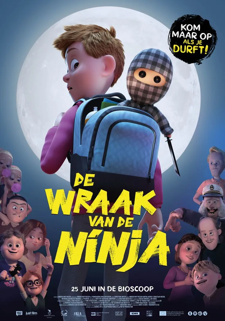 De Wraak van de Ninja poster