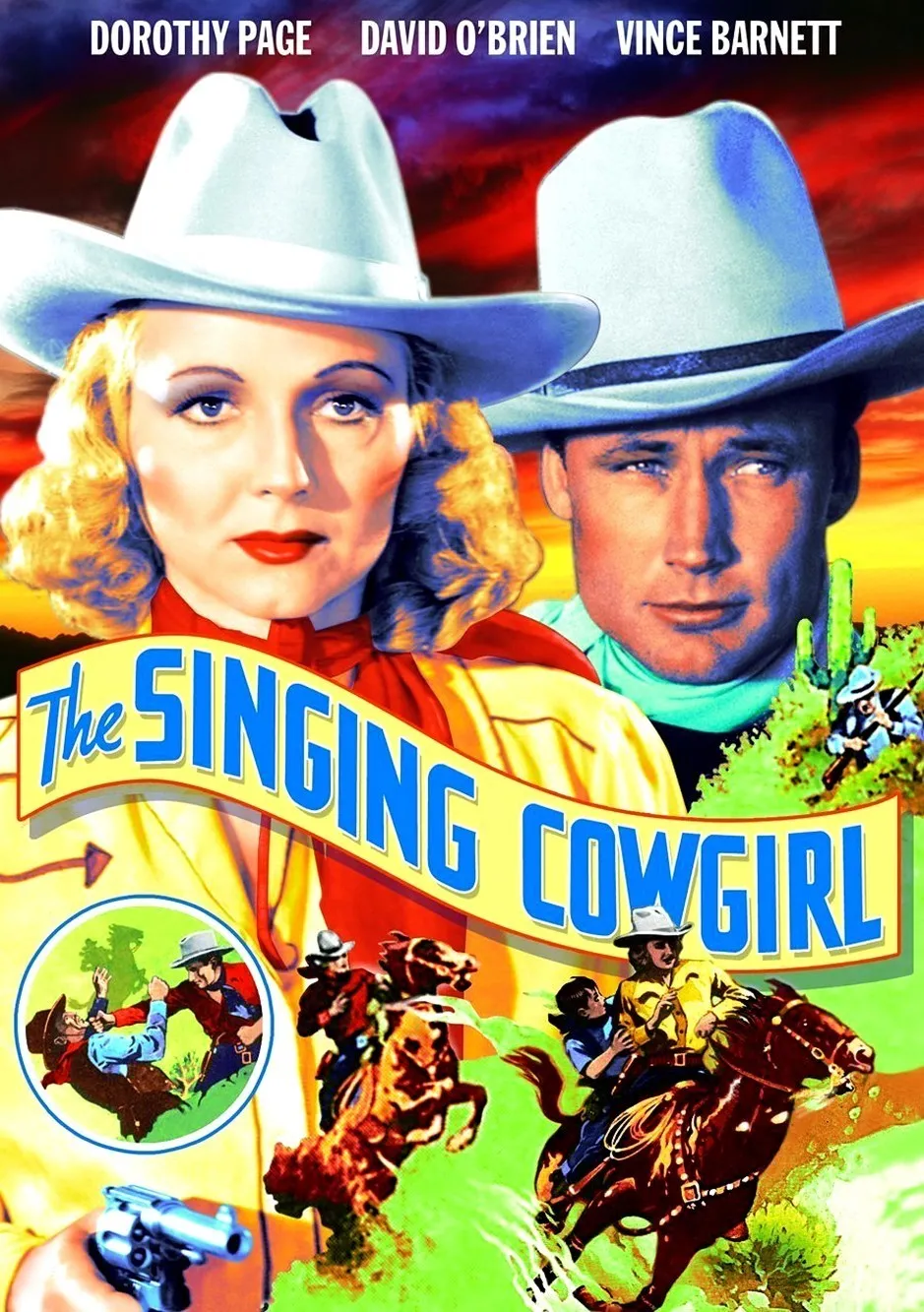 The Singing Cowgirl poster