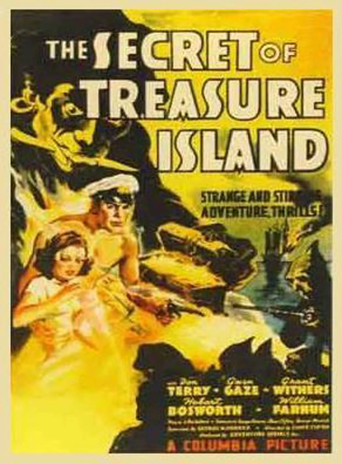 The Secret of Treasure Island poster