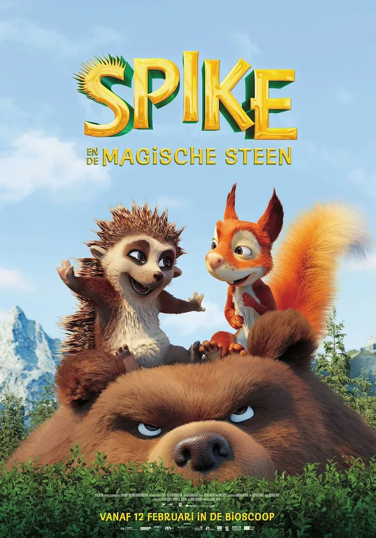 Spike en de Magische Steen poster