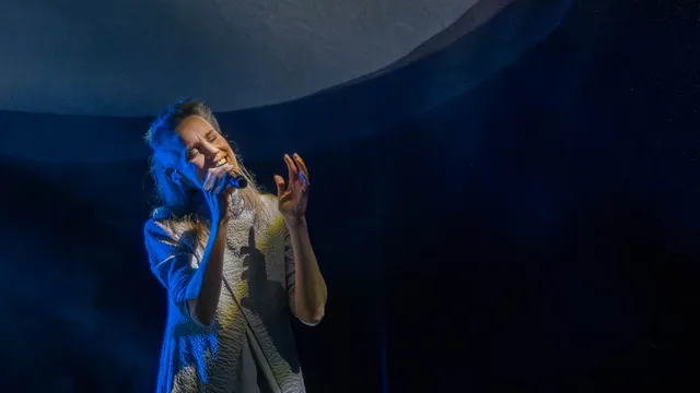 Nynke Laverman in de Harmonie