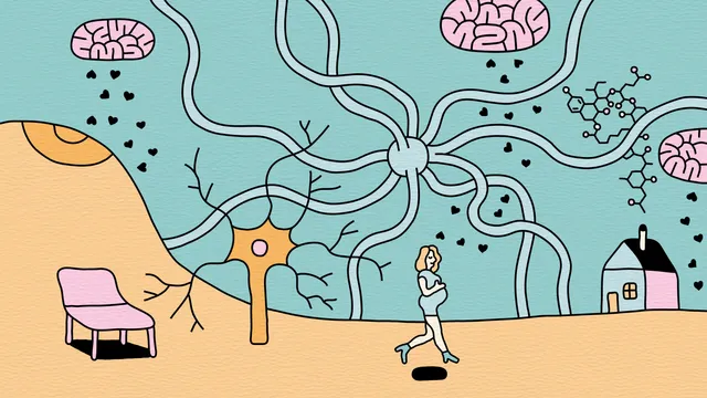 illustratie bij aflevering 3 van Roes