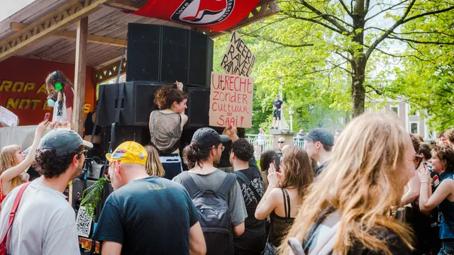 Rave voor de Rafelranden in Utrecht, 6 mei 2023