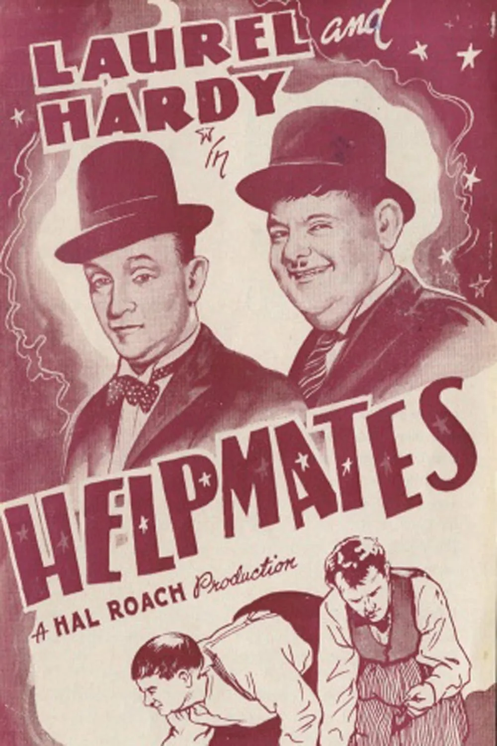 Laurel & Hardy: Helpmates poster