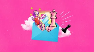 Illustratie bij de Achterwerk podcast