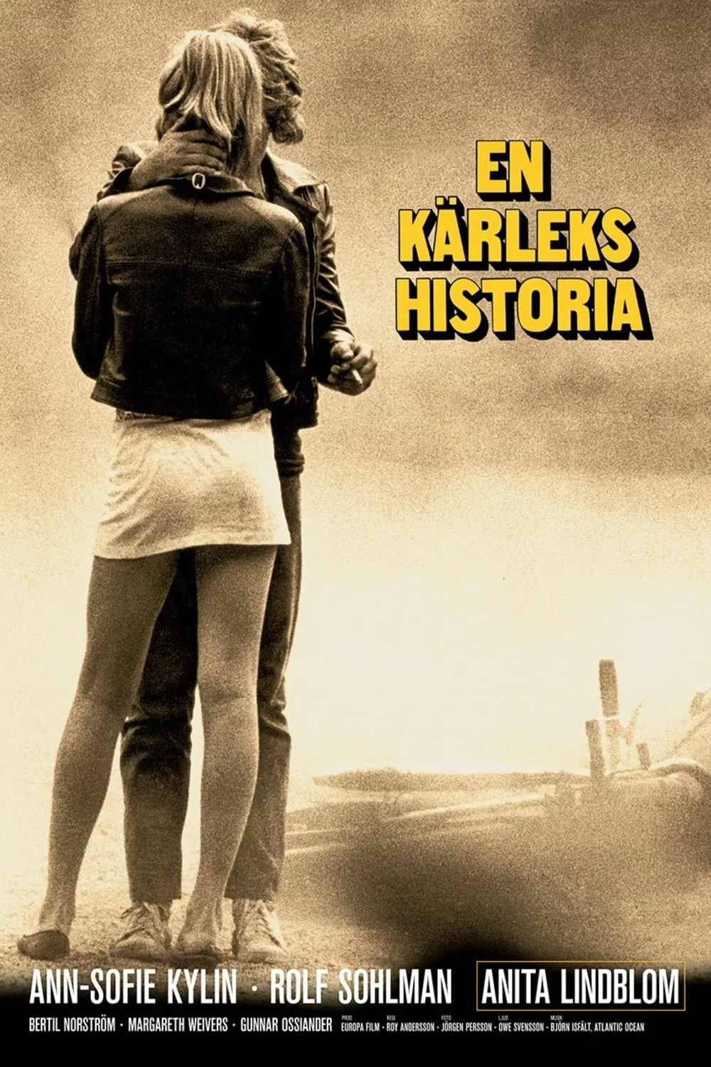 En kärlekshistoria poster