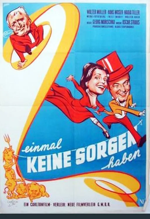 Einmal keine Sorgen haben poster