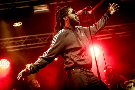 Chronixx op Lowlands 2017