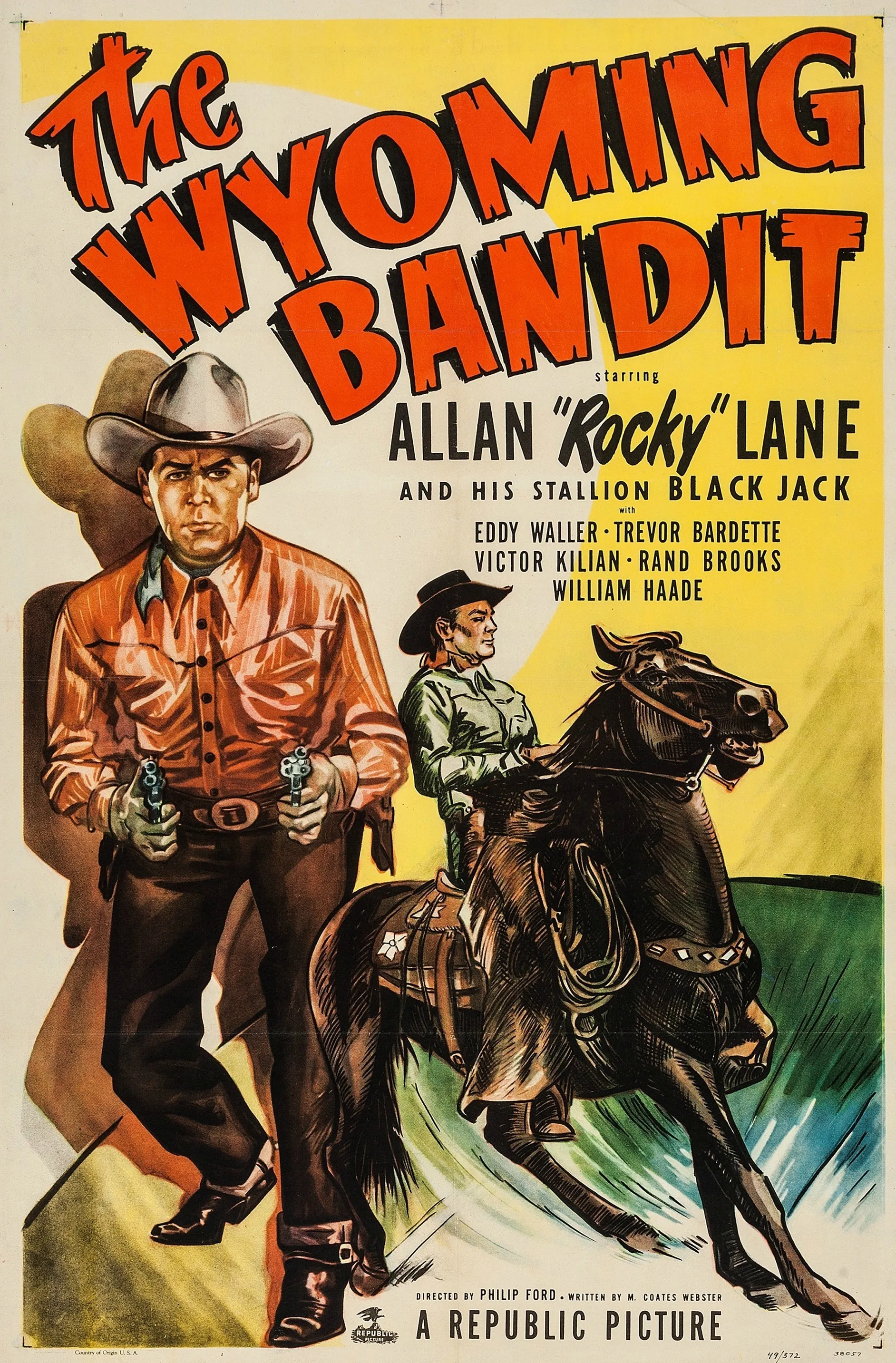 The Wyoming Bandit poster