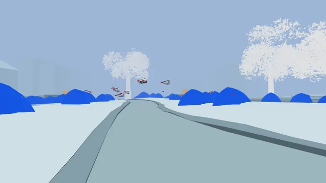 3D weergave van het tentenkamp tijdens de studentenprotesten