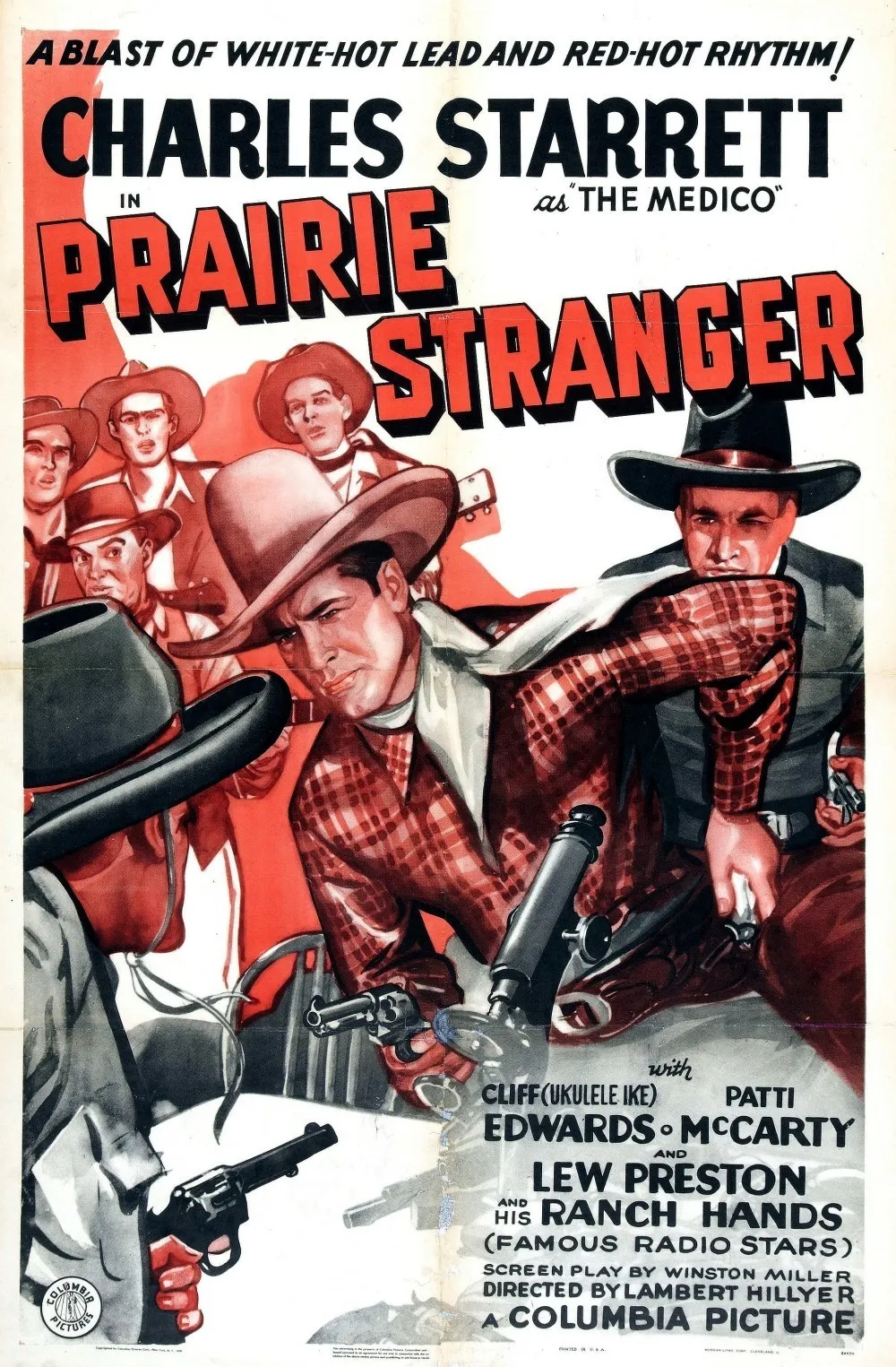 Prairie Stranger poster