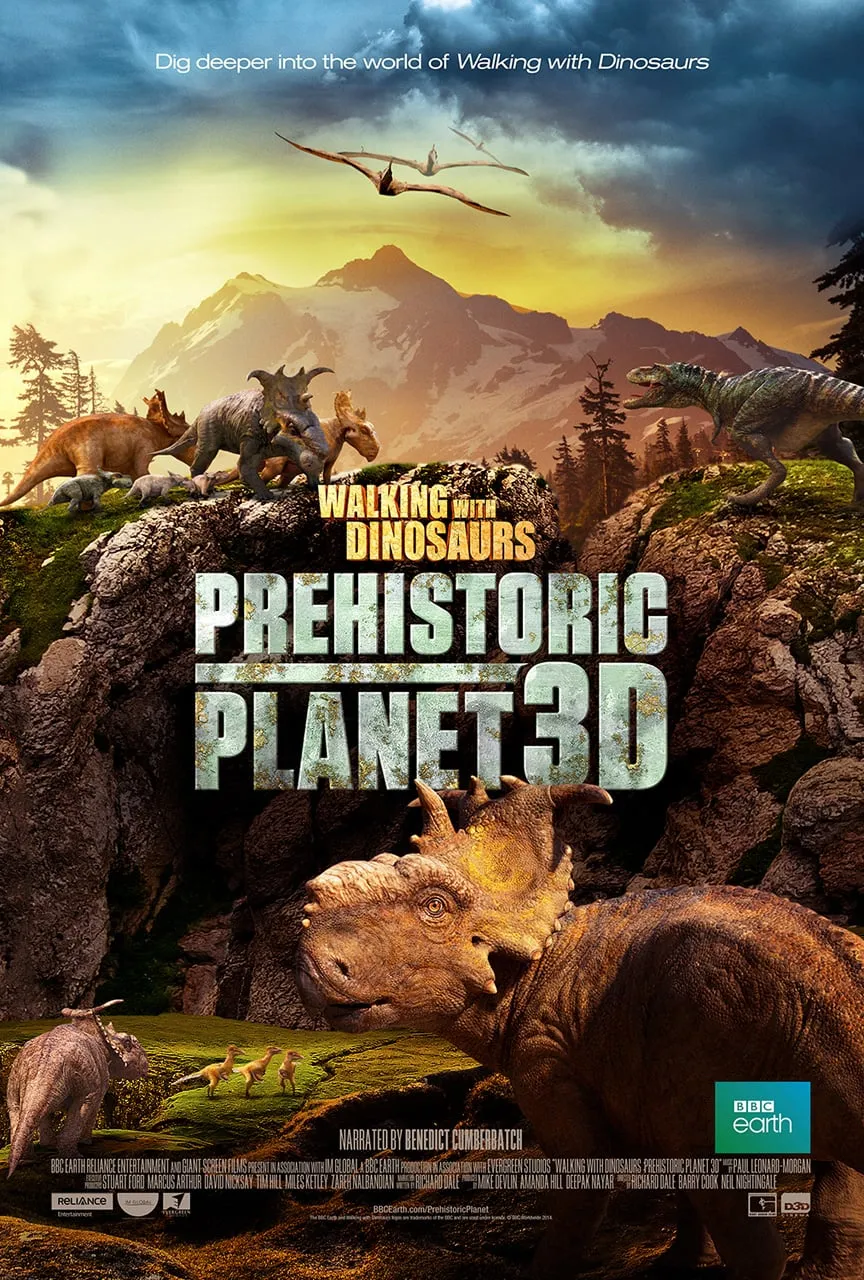Walking with Dinosaurs 3D poster