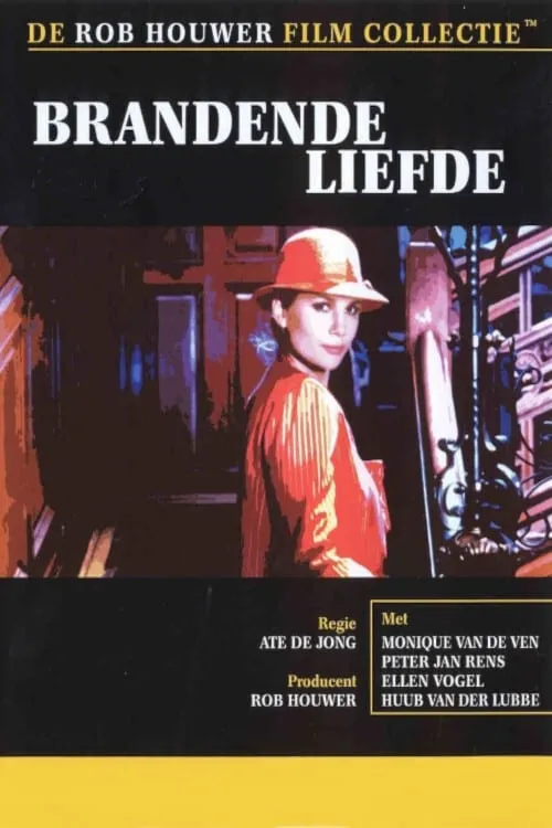 Brandende liefde poster
