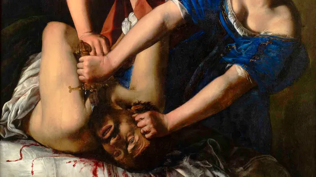 Judith onthoofdt Holofernes, door Gentileschi Artemisia, circa 1611