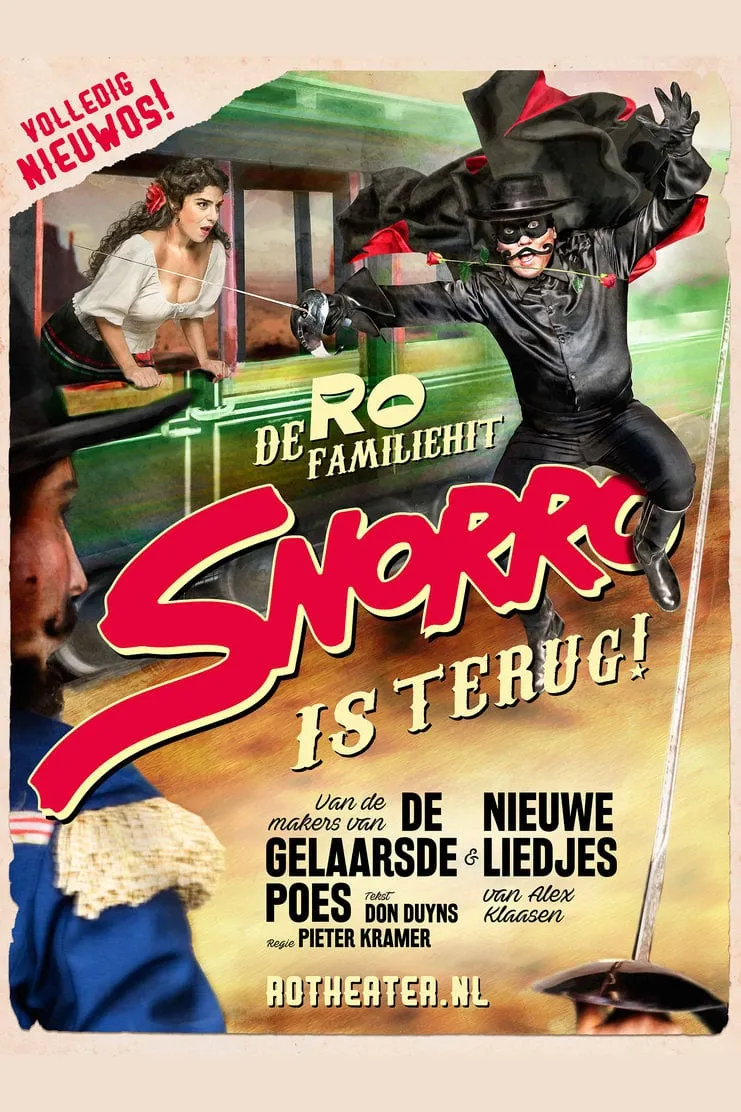 Snorro, de gemaskerde held poster