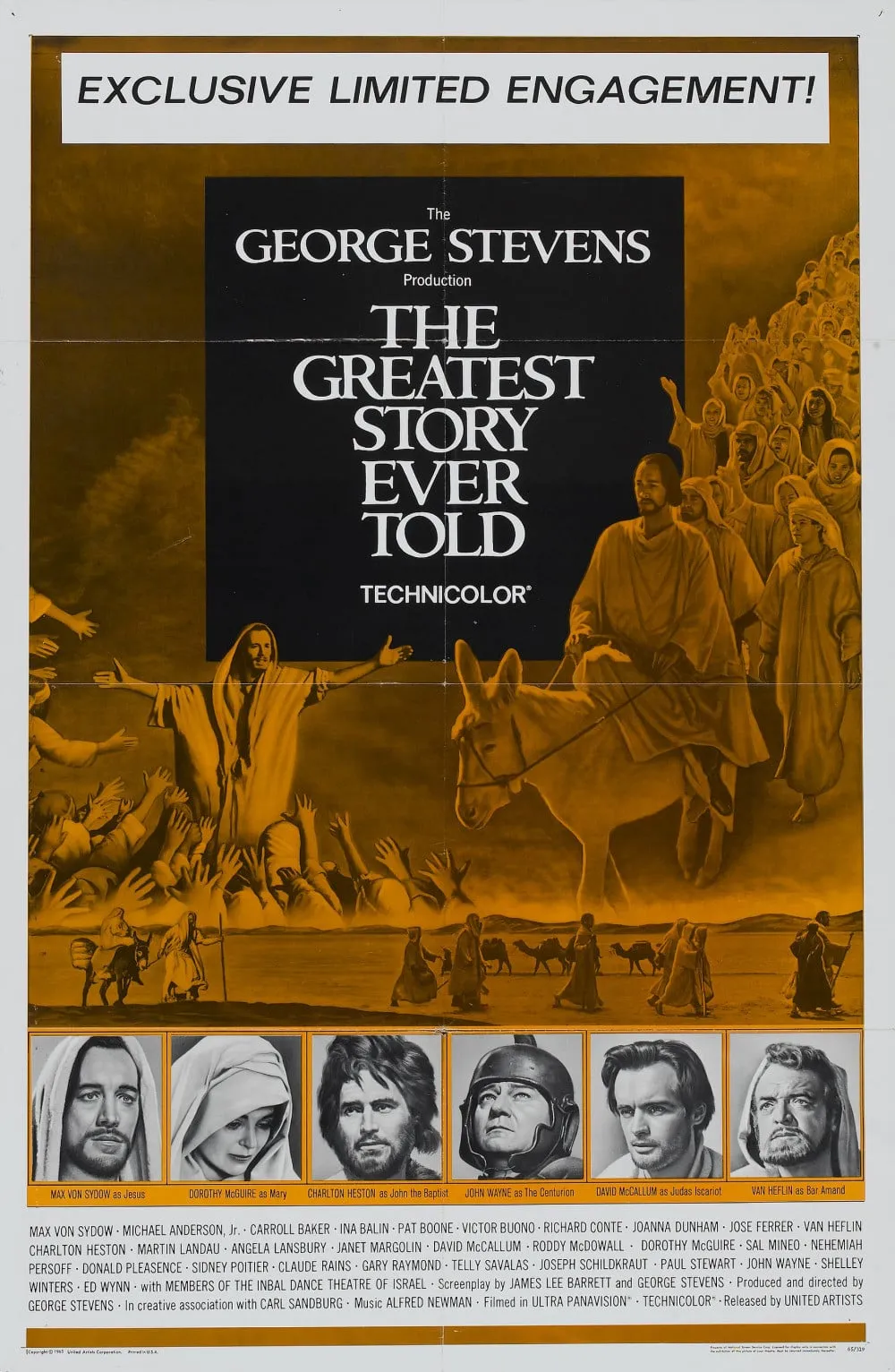 The Greatest Story Ever Told poster