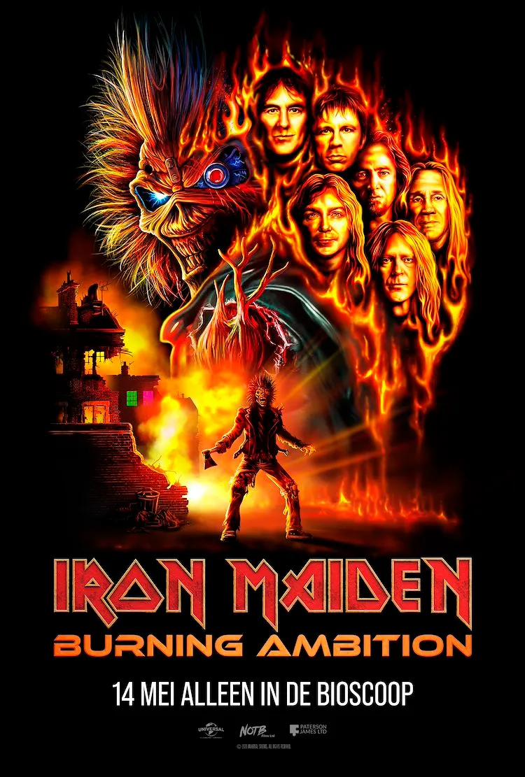 Iron Maiden: Burning Ambition poster