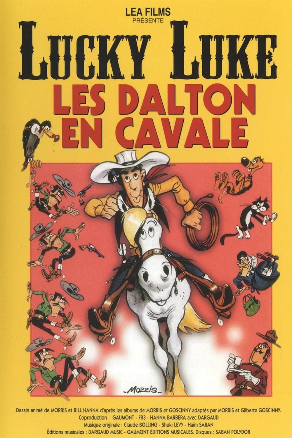 Lucky Luke : Les Dalton en cavale poster