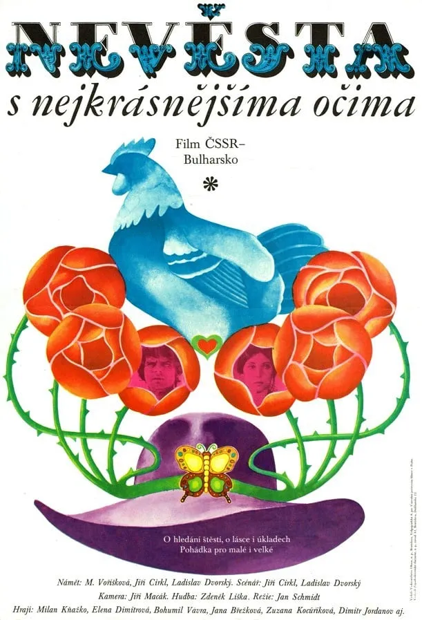 Nevesta s nejkrasnejsima ocima poster