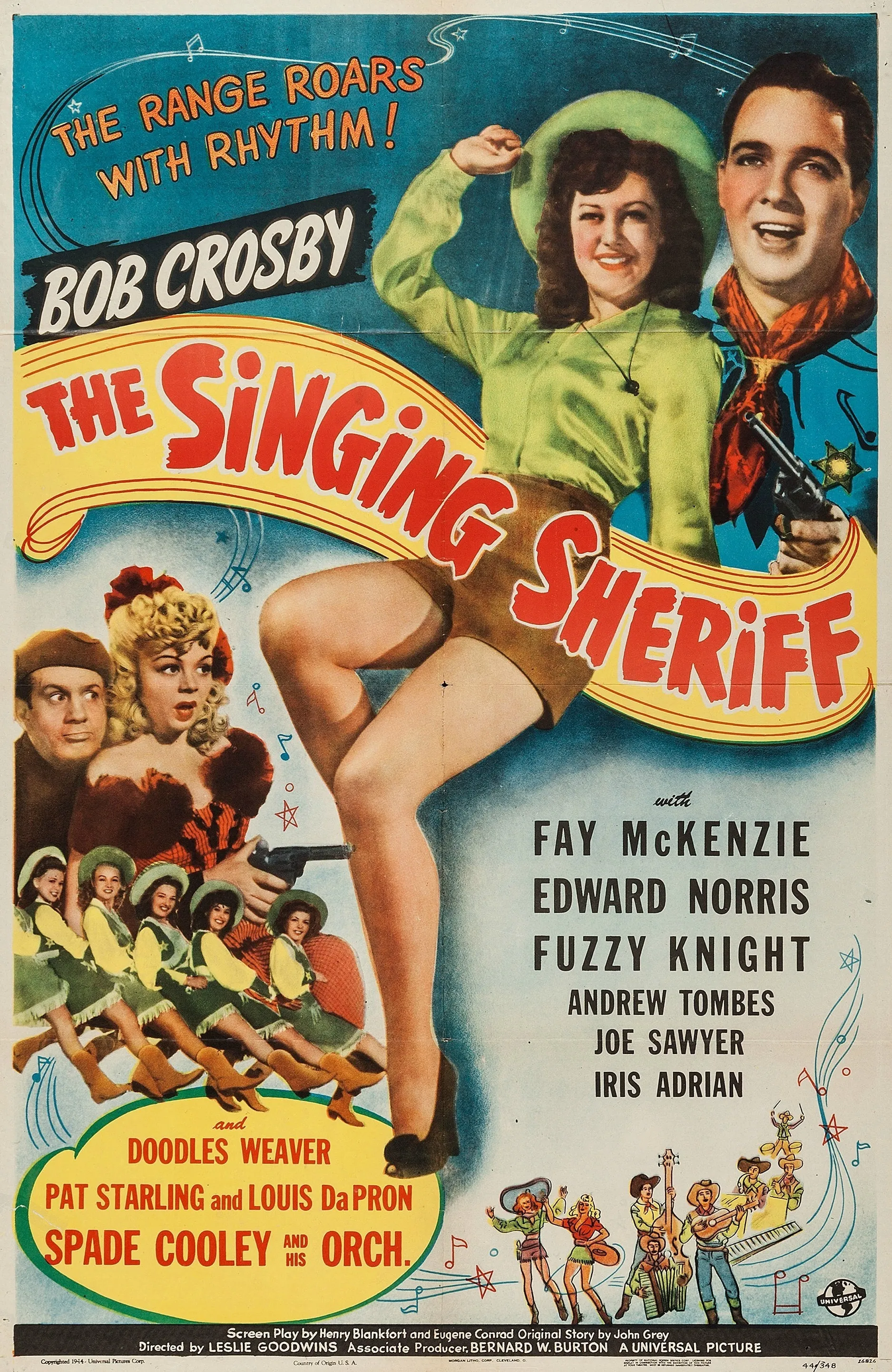 The Singing Sheriff poster