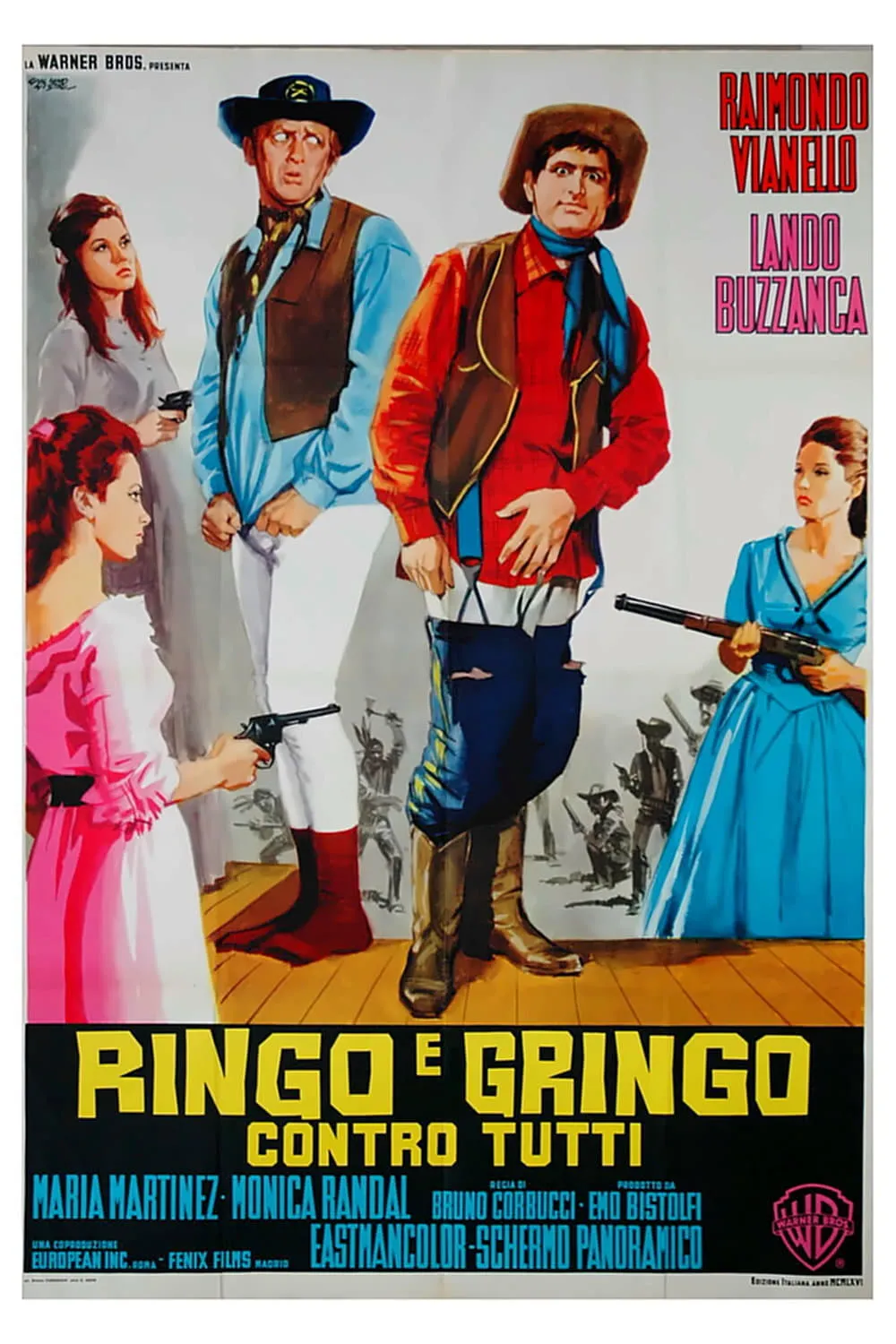 Ringo e Gringo contro tutti poster