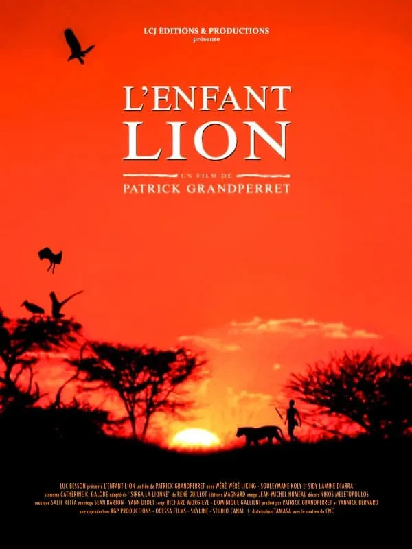 L'enfant lion poster