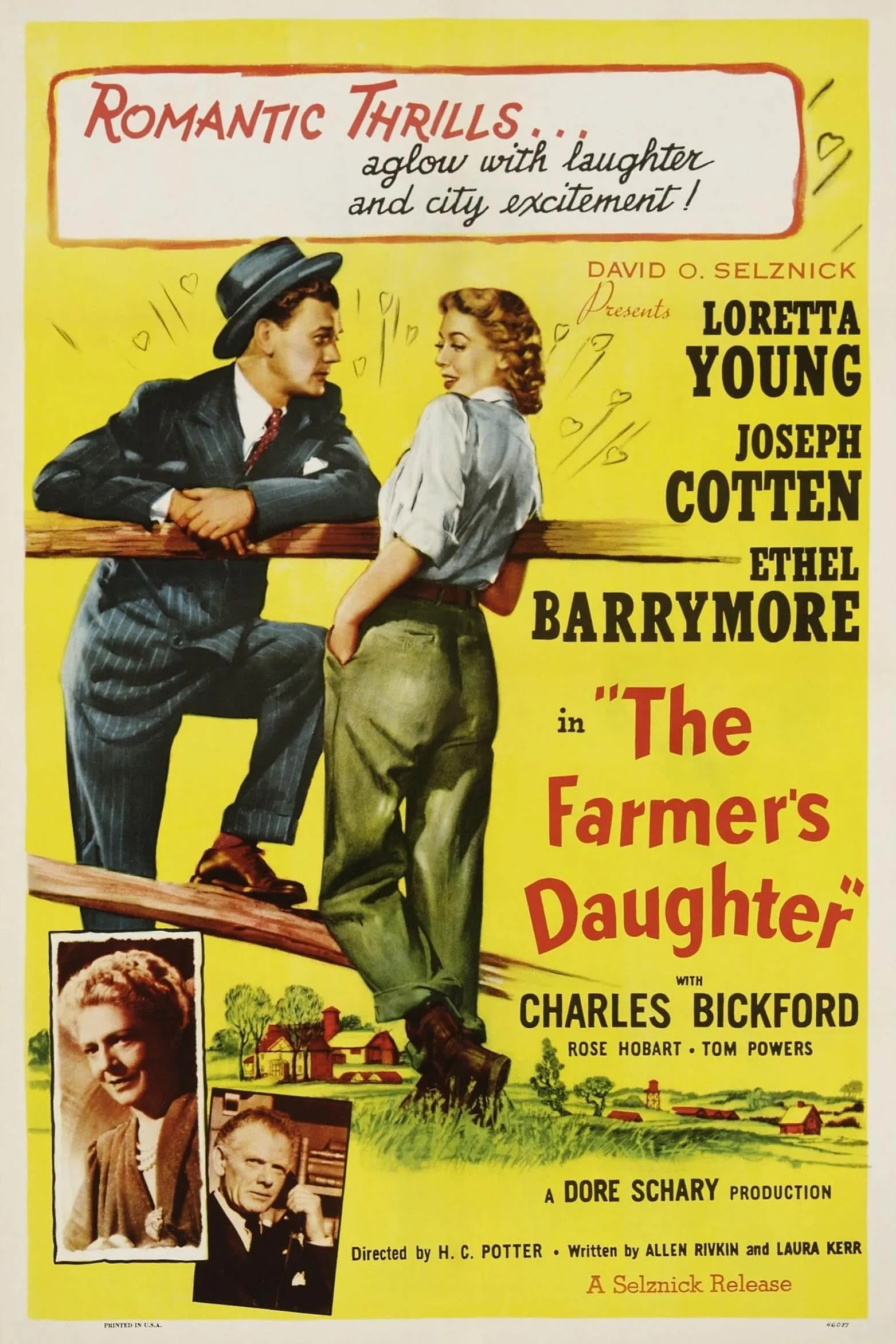 Farmer's Daughter poster