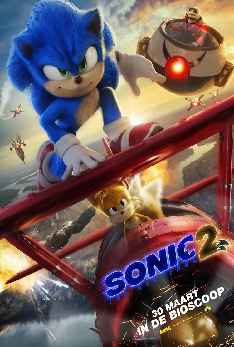Sonic the Hedgehog 2 poster