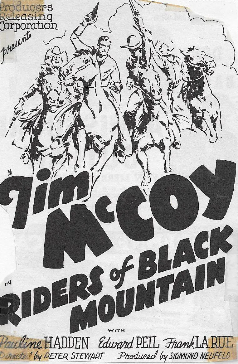 Riders of Black Mountain poster