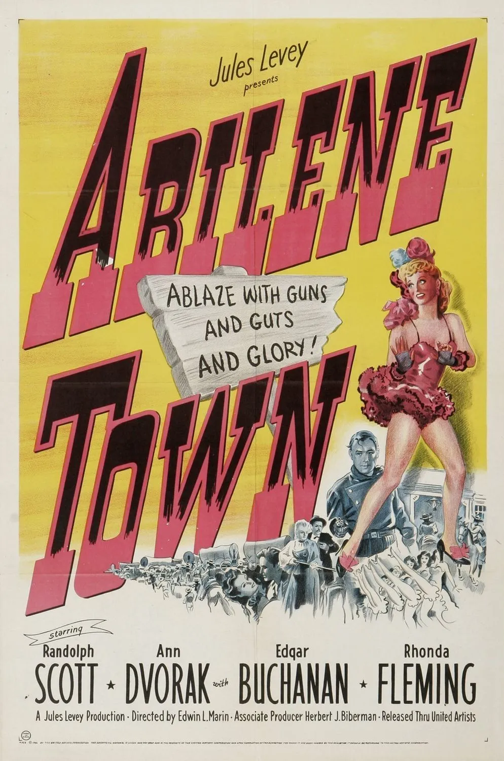 Abilene Town poster