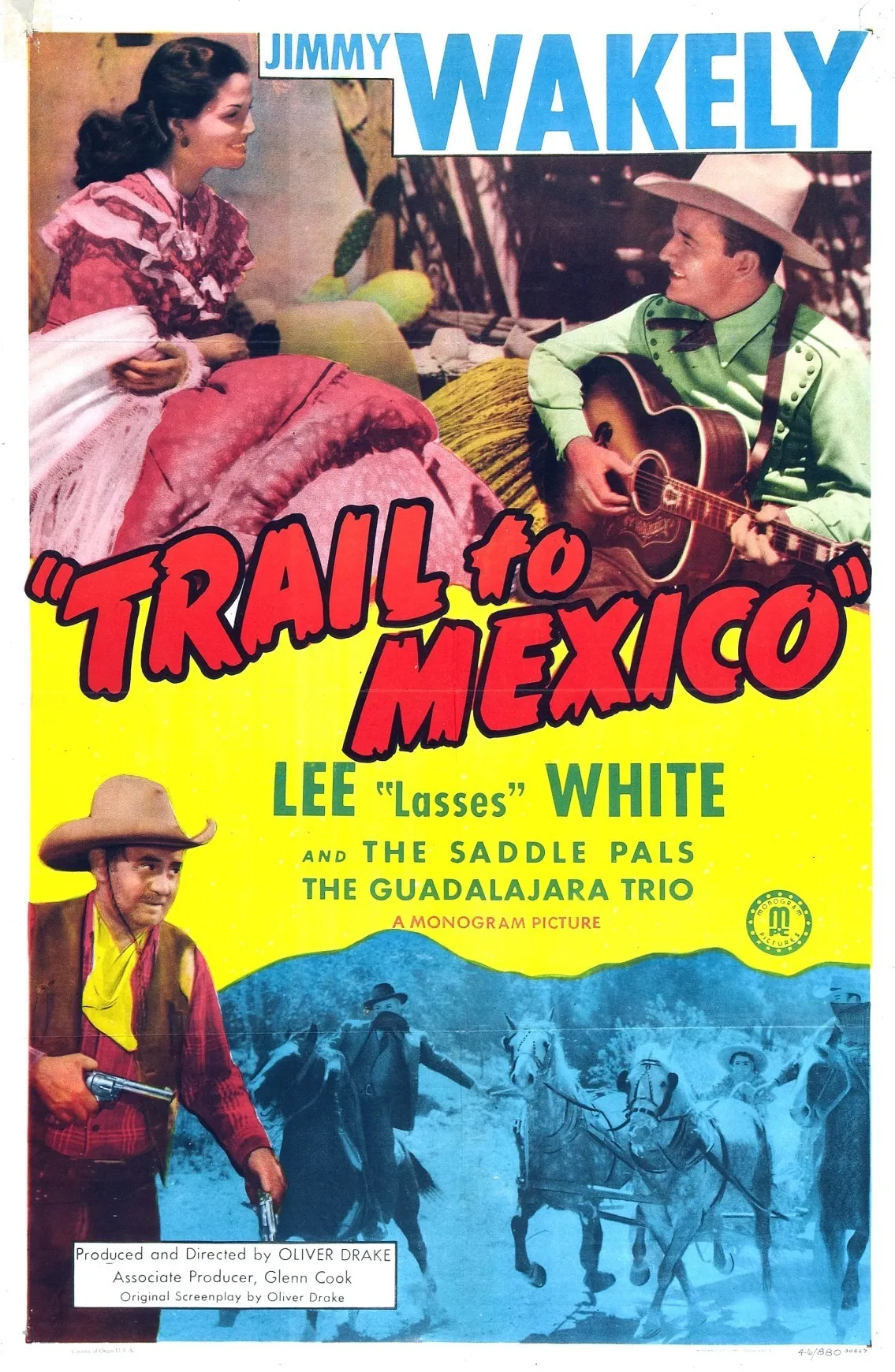 Trail to Mexico poster