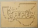 Logo VPRO ontworpen door Jaap Drupsteen