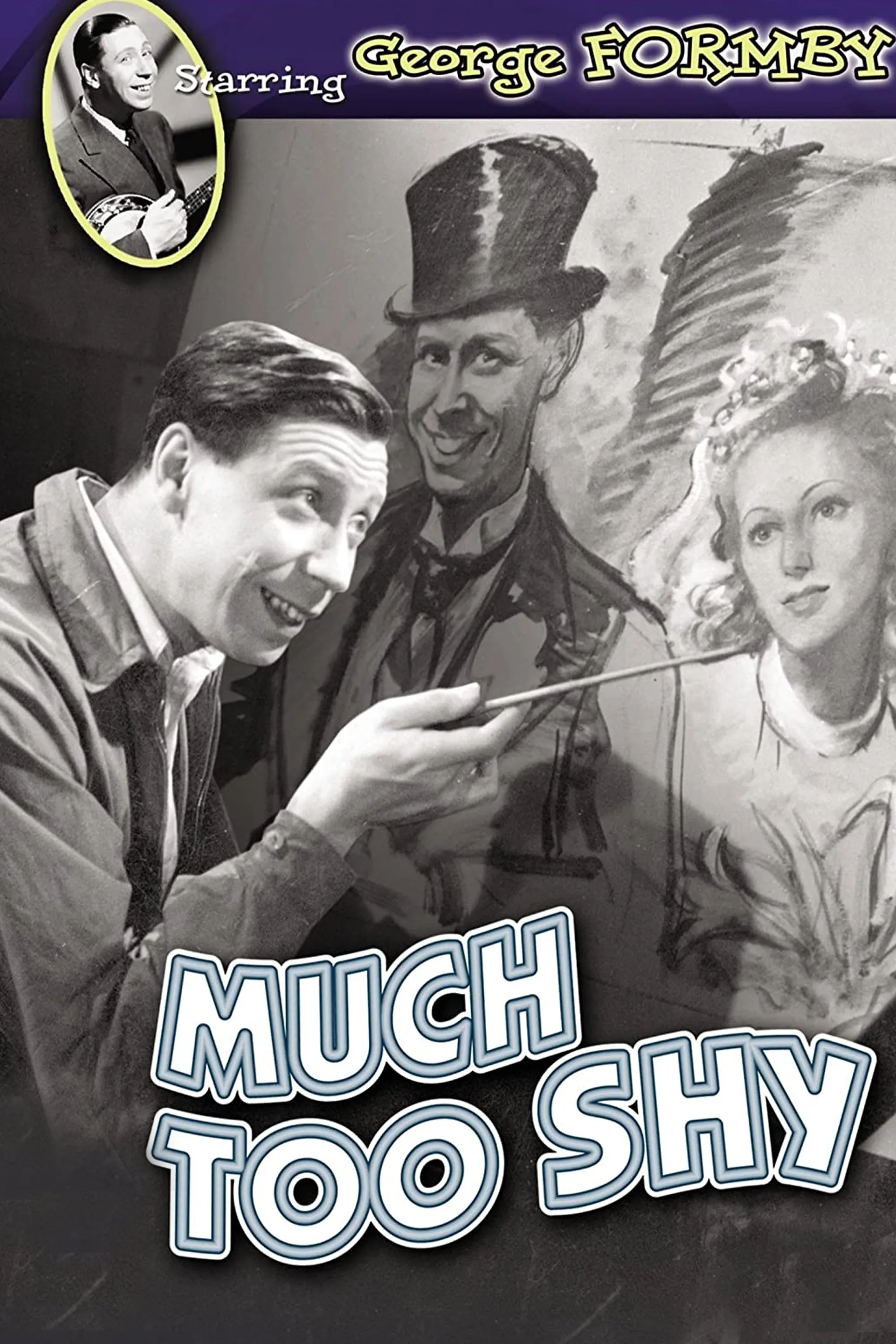 Much too shy poster