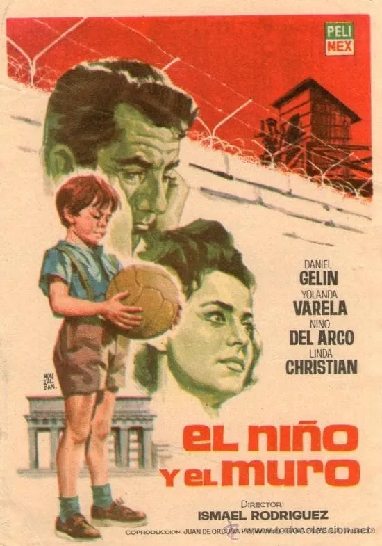 El niño y el muro poster