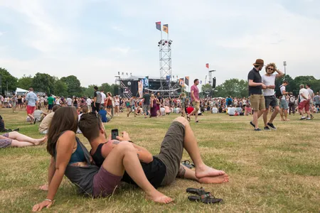 Mumford & Sons in het Goffertpark Nijmegen 2015