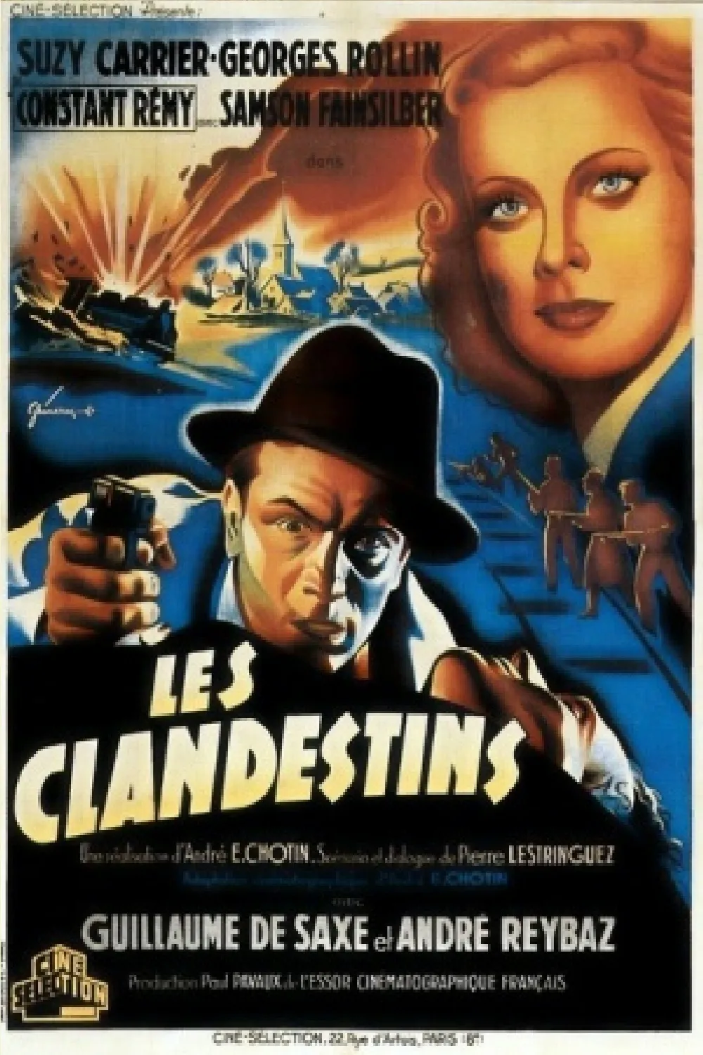 Les Clandestins poster