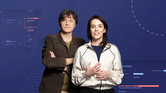 Eric Arends en Liesbeth Staats, presentatoren van Argos