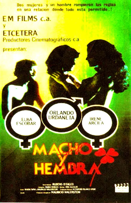 Macho y hembra poster