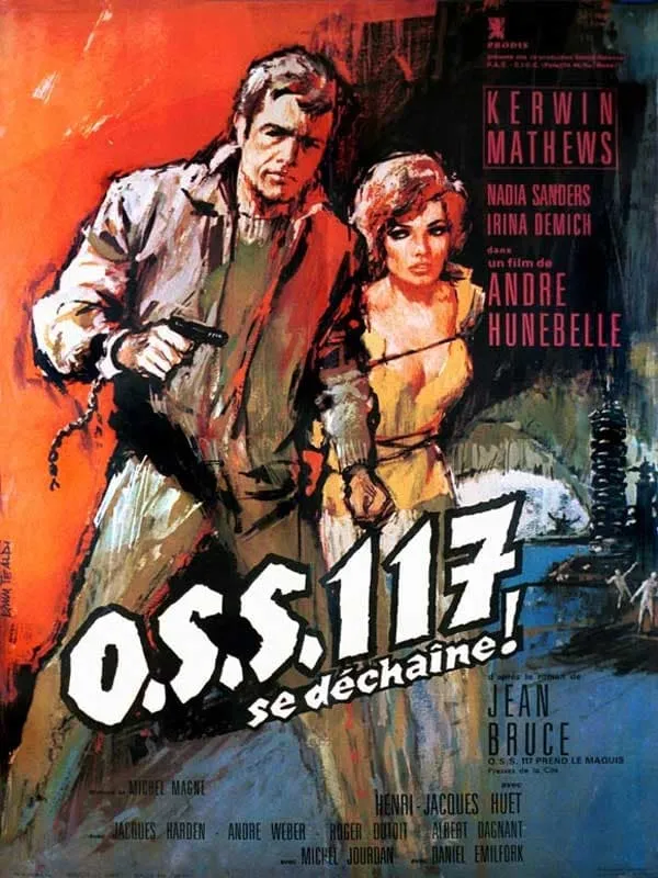 OSS 117 se déchaîne poster