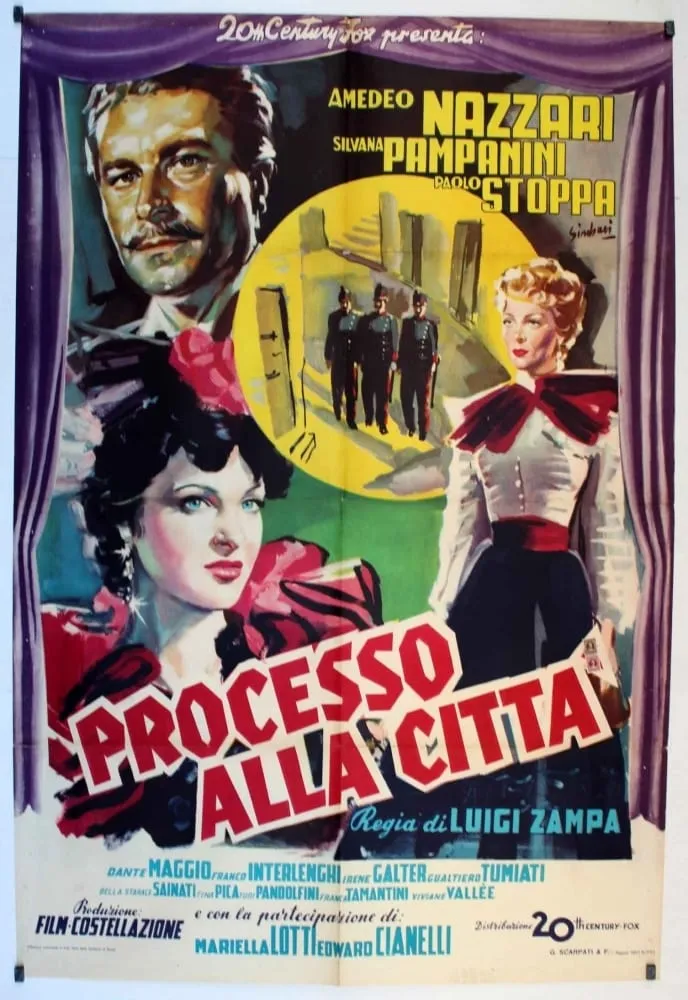Processo alla città poster