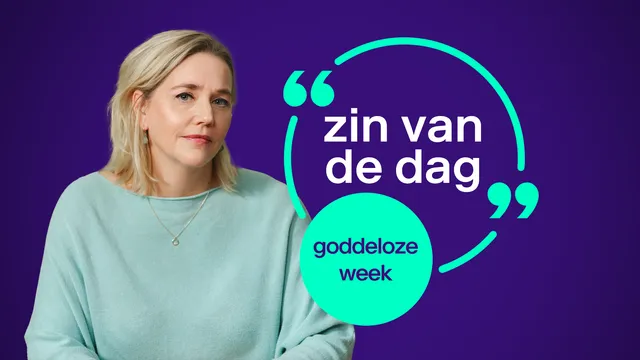 Stine Jensen als hoofdbeeld van Zin van de Dag
