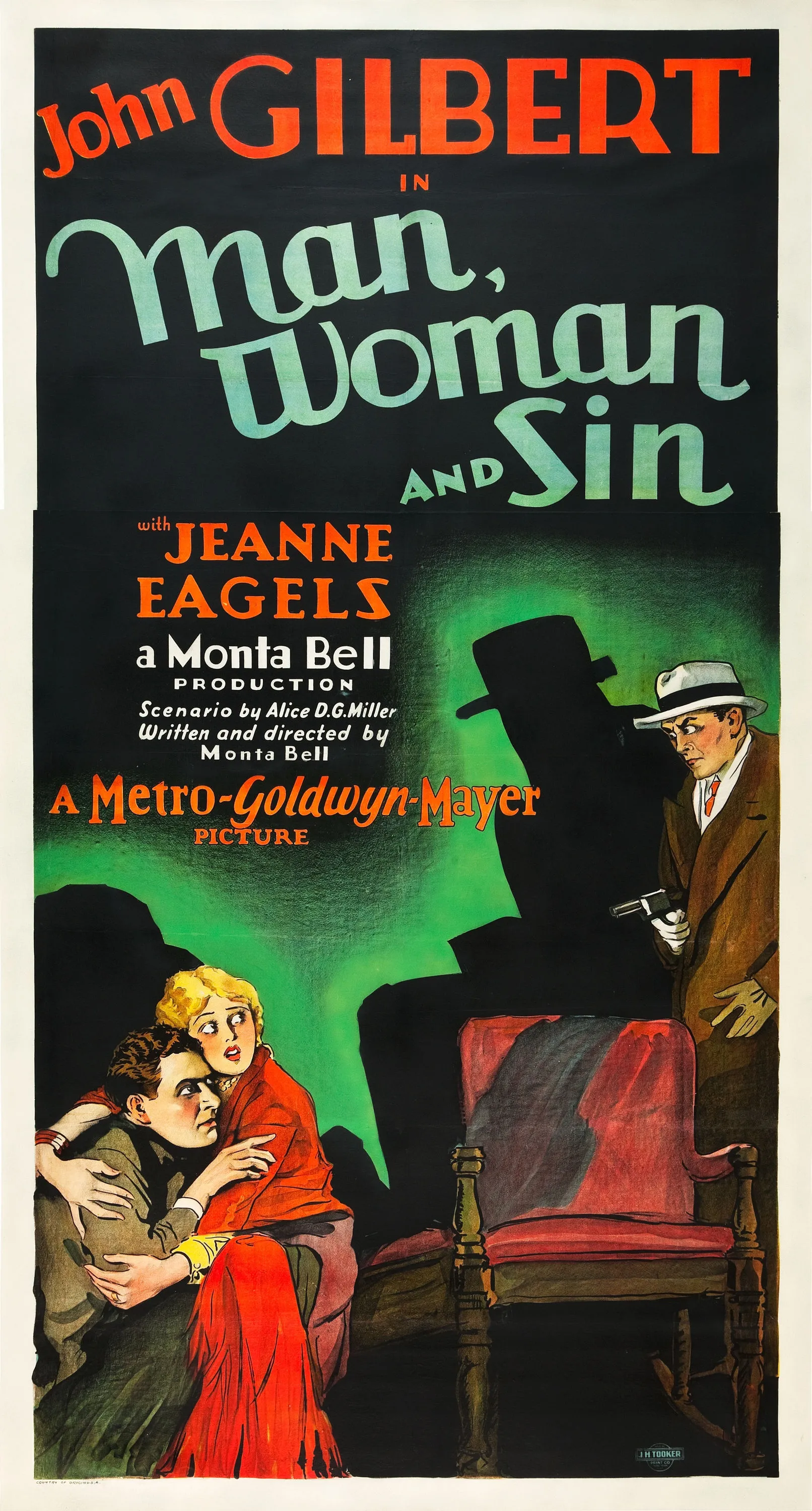Man, Woman and Sin poster