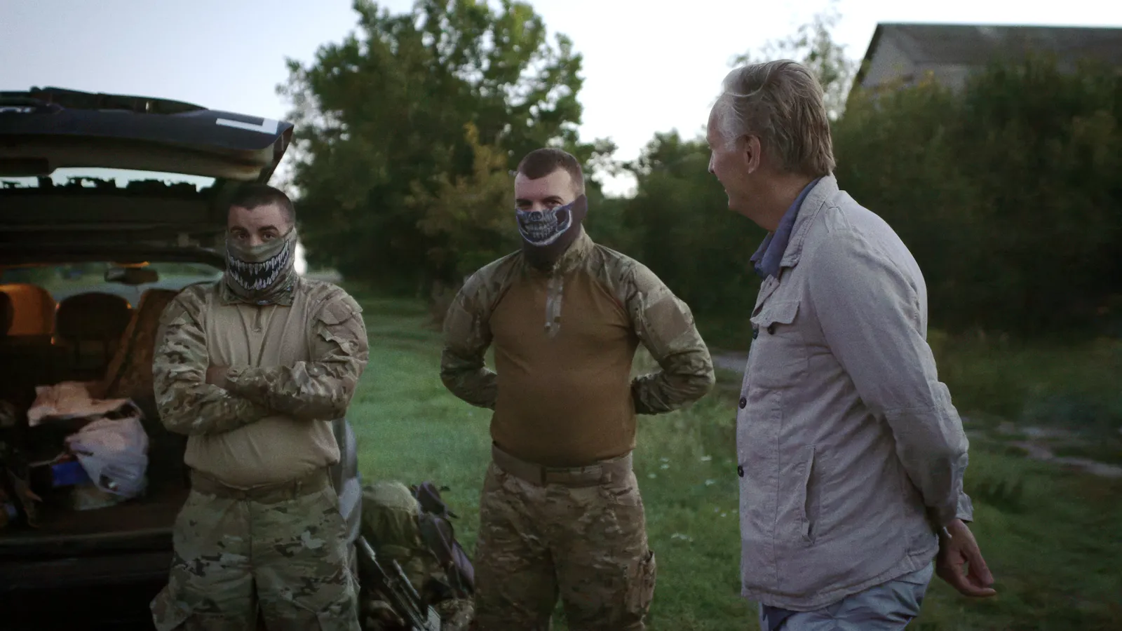 Jaap Scholten in het konvooi