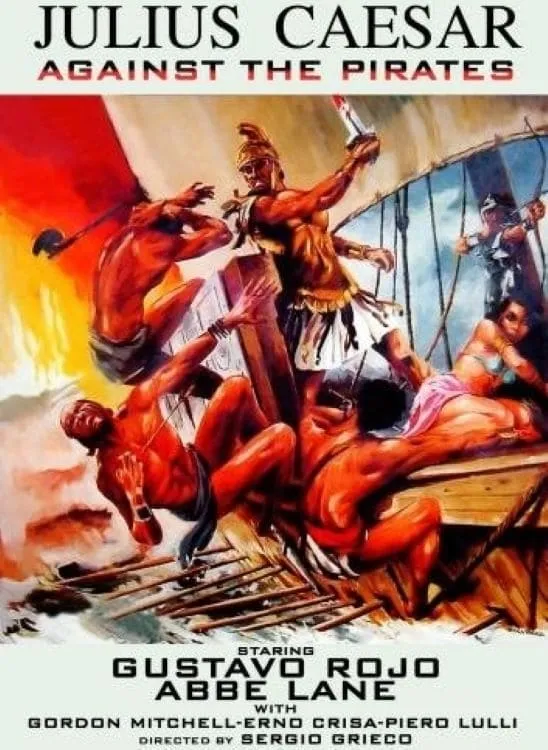 Giulio Cesare contro i pirati poster
