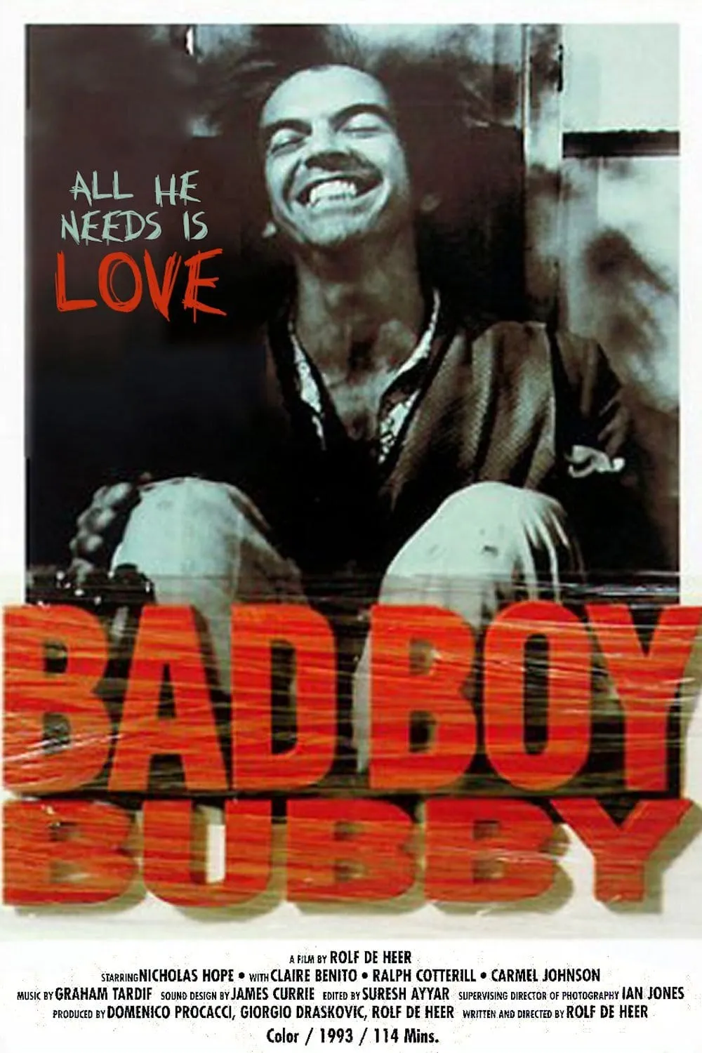Bad Boy Bubby poster
