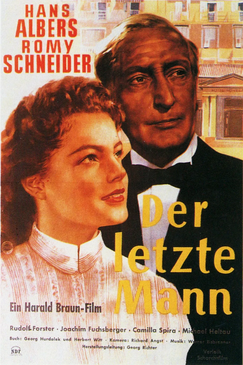 Der Letzte Mann poster