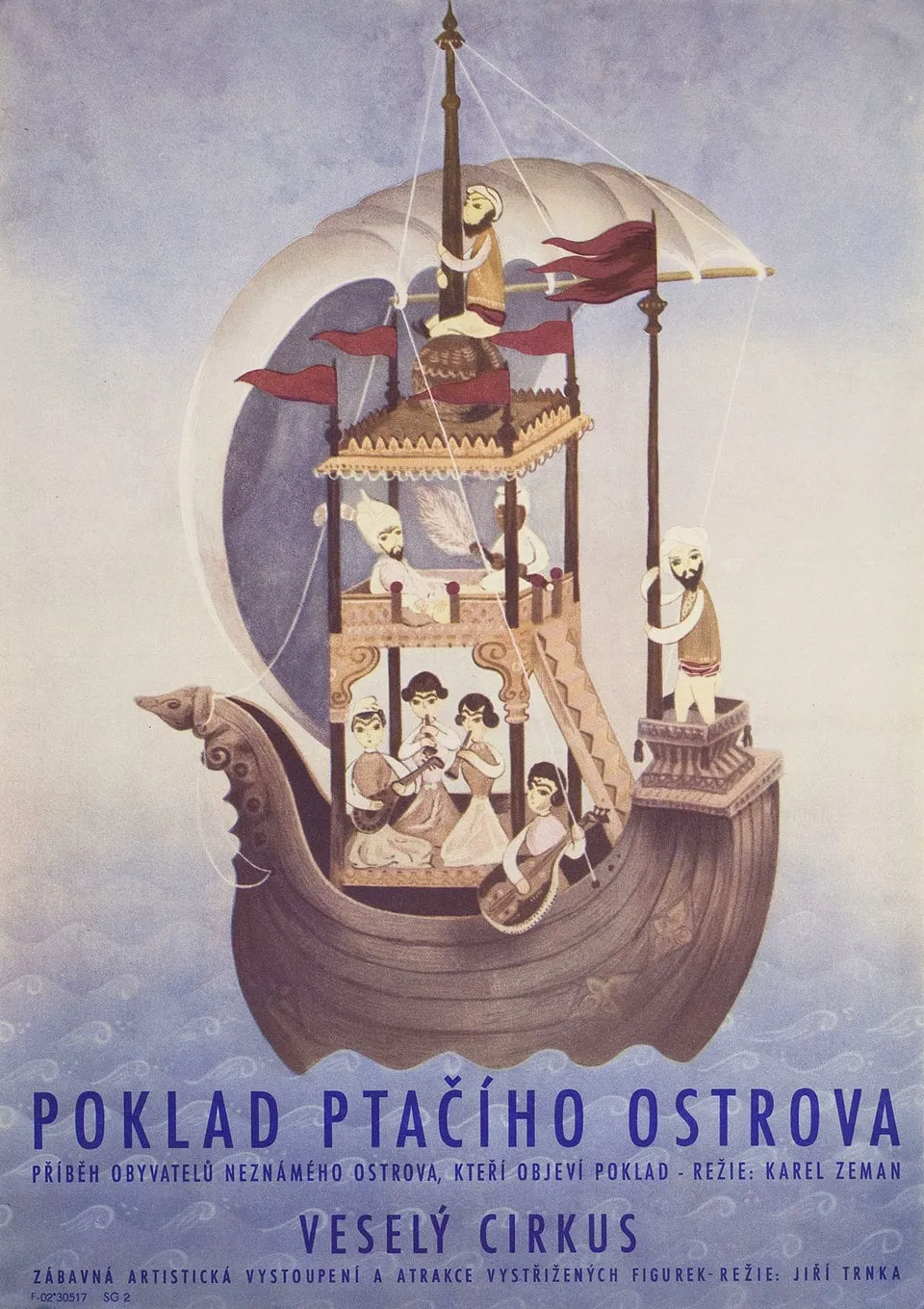 Poklad Ptačího Ostrova poster