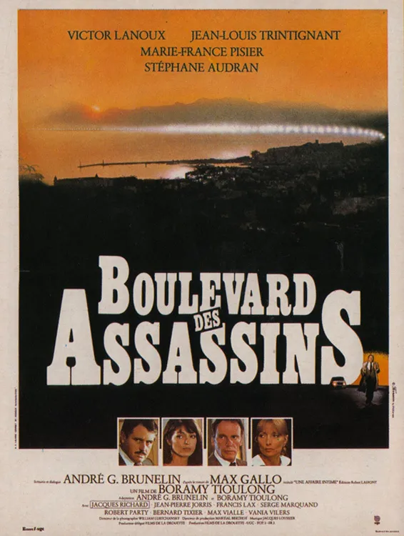 Boulevard des assassins poster