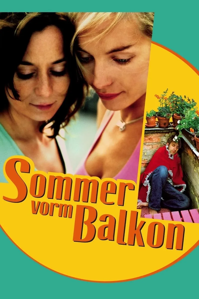 Sommer vorm Balkon poster