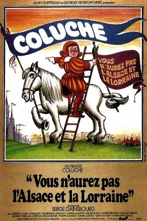 Vous n'aurez pas l'Alsace et la Lorraine poster